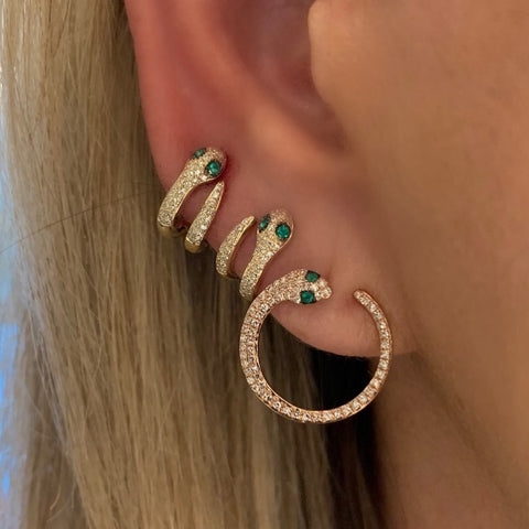 Sinful Pave Earrings